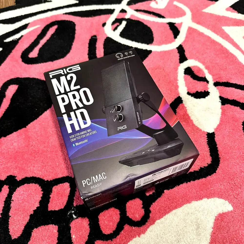 RIG M2 Streamstar Pro HD – Wired USB Streaming Microphone